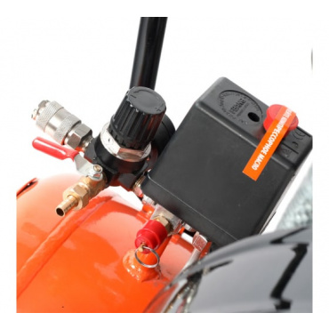 Компрессор возд. 50 PATRIOT PTR 50-450A, Ременной,(2,2 кВт/50л/450л\мин)выход быстросъём,елочка. Фото 2