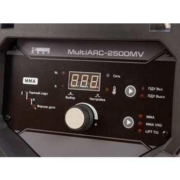Сварочный аппарат инверторный КЕДР MultiARC-2500MV со свидетельством НАКС. Фото 3
